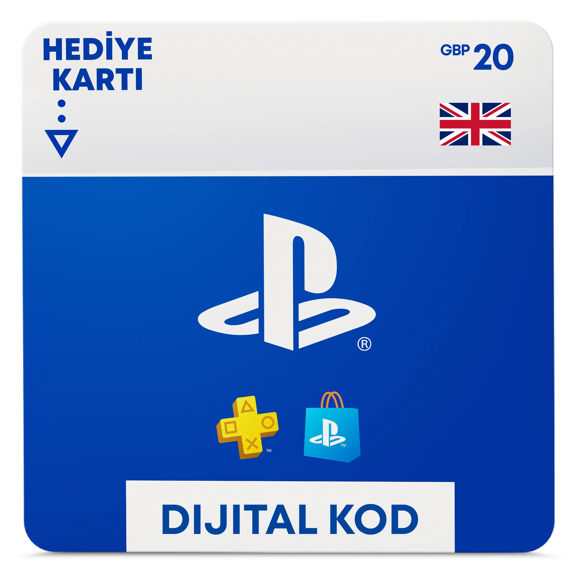 PSN Card United Kingdom 20 GBP